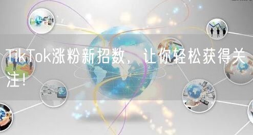 TikTok涨粉秘籍：高效策略与创意内容创作技巧